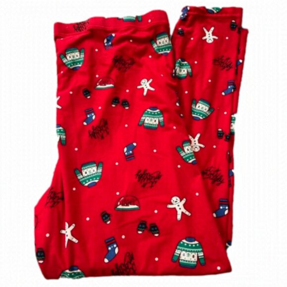 Christmas Pants - SIZE 1X Christmas Holiday Leggings, Excellent Used Condition